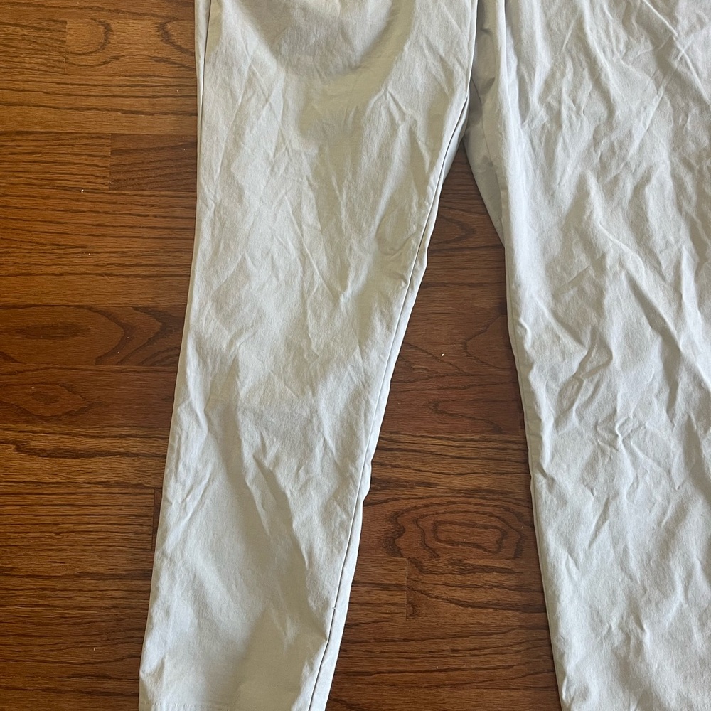 ADIDAS Cream Golf Pants 34x30 - Picture 3 of 5